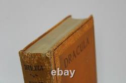Dracula Bram Stoker 1897 Grosset & Dunlap First Edition Hardcover Vintage 1927
