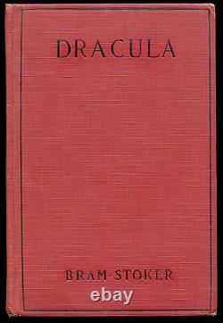 Dracula, Bram Stoker (Grosset 1931) 1st Ed. Thus, SIGNED/DATED 1931 Bela Lugosi