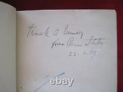 Dracula Signed By Bram Stoker To Frank A. Munsey First Edition -1897