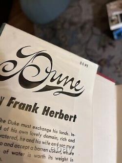 Dune 1965, Frank Herbert First Edition (4th Printing) (NOT BCE!) Relisted
