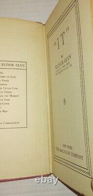 EXTREMELY RARE 1927 FIRST EDITION. IT By Elinor Glyn The Macaulay Company