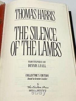 Easton Press SILENCE OF THE LAMBS Thomas Harris Collectors LIMITED Edition RARE