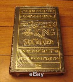 Easton Press The Return of the King Tolkien 1st Printing Thus Sealed