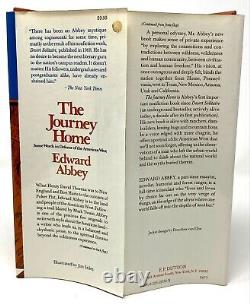 Edward Abbey The Journey Home 1st 1st -Author Monkey Wrench Gang / Southwest