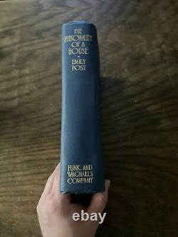 Emily POST / The Personality of a House First Edition 1930