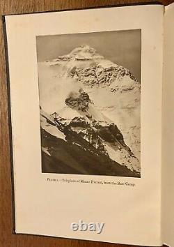 Everest 1933 First Edition Ruttledge Illustrated