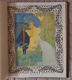 Exrare 1st 1911 Art Nouveau/jugendstil/secession Color Plates By Lefler & Urban