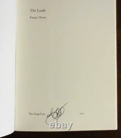 Fanny Howe / The Lamb Signed Limited Edition 1st Edition 2011