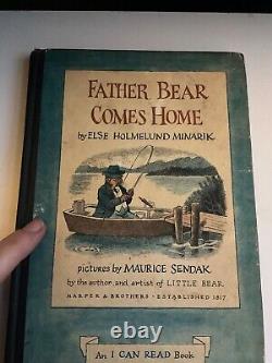 Father Bear Comes Home, Maurice Sendak, 1st Ed, 1959 Signed