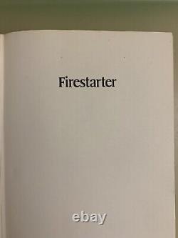 Firestarter RARE FIRST EDITION 1st Printing ORIGINAL DJ Stephen KING 1980