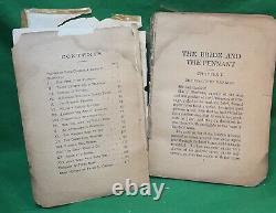 First Edition 1910 Softcover THE BRIDE AND THE PENNANT