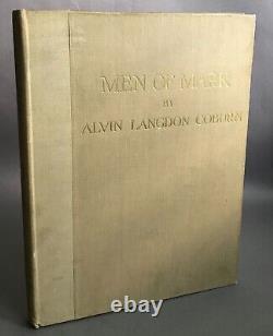 First Edition Alvin Langdon Coburn Men of Mark Duckworth & Co. 1913