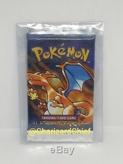 First Edition Base Set Booster Pack Charizard Original Brand New Factory Sealed