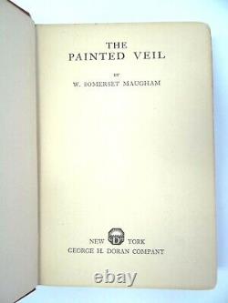 First Edition Book The Painted Veil W Sommerset Maugham 1925 Hardcover