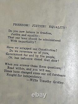 First Edition Book Trinity Break Ye My Commandments 1930