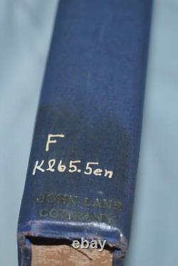 First Edition Double Autographed The End of Flight Burton Kline