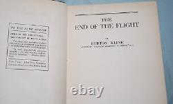 First Edition Double Autographed The End of Flight Burton Kline