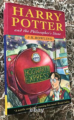 First Edition! Harry Potter &the Philosopher/Sorcerer's Stone, 1997Wendy Cooling