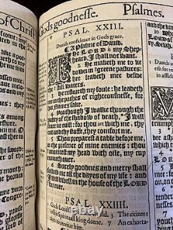 First Edition King James Bible 1611 The Great She Bible Rare True 1st Ed