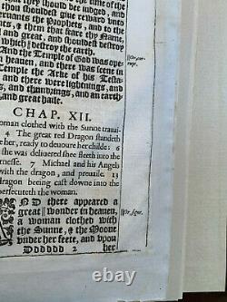 First Edition King James Bible 1611 The Great She Bible Rare True 1st Ed