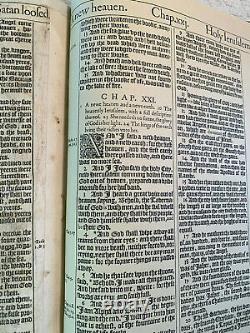 First Edition King James Bible 1611 The Great She Bible Rare True 1st Ed