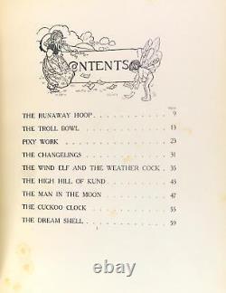 Florence Harrison 1st Ed 1908 In The Fairy Ring Pre-Raphaelite Hardcover
