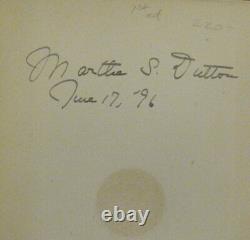 GEORGE'S MOTHER by Stephen Crane 1896 First Edition with adverts BAL 4073