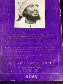 GOD The BLACK MAN And TRUTH Ben Ammi First Edition First Published 1982 SC