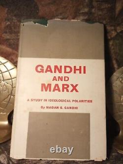 Gandhi And Marxism By Madan G. Gandhi 1969 First Edition HCwDJ