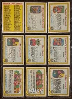 Garbage Pail Kids Original Series 1 GPK 1985 OS1 Matte 31-Card Set + 5 Wax Packs