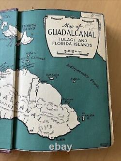 Guadalcanal Diary Tregaskis 1943 1st Edition Illustrated No Dust Jacket