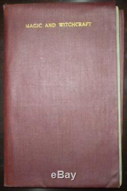 HARRY HOUDINI'S COPY, 1852, 1st Edition, MAGIC AND WITCHCRAFT, OCCULT, HISTORY