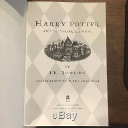 HARRY POTTER AND THE SORCERER'S STONE 1st Ed 1st print US VG/VG free shipping