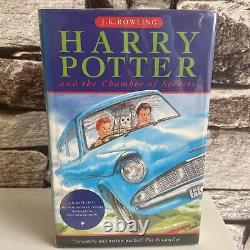 HARRY POTTER Chamber of Secrets HB Bloomsbury FIRST EDITION 4th PRINT Rowling