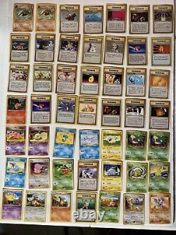 HUGE Original Pokemon Card Collection/Lot Vintage 529 Cards 72 Holo MUST SEE
