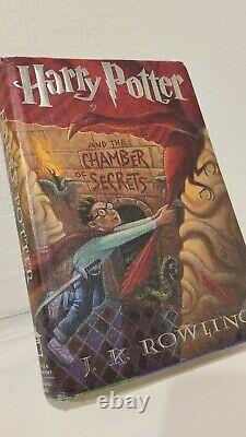 Harry Potter And The Chamber of Secrets First Edition Harcover No Number Rare