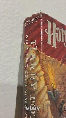 Harry Potter And The Chamber of Secrets First Edition Harcover No Number Rare