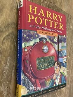 Harry Potter and the Philosopher's Stone, JK Rowling, first edition, 3rd print
