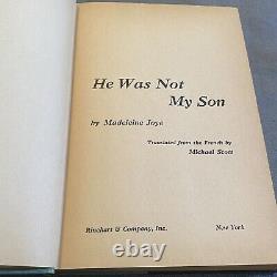He Was Not My Son by Madeleine Joye (1954 Hardcover) English First Edition