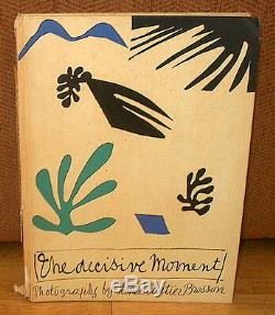 Henri Cartier Bresson The Decisive Moment Original 1952 HC Caption Booklet