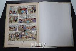 Herge Tintin 1954 First Edition Hardcover by Casterman On Marche Sur La Lune