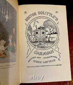 Hugh Lofting DOCTOR DOLITTLE'S CARAVAN SIGNED 1st Ed, 2nd Printing