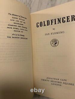 Ian Fleming GOLDFINGER First Edition 1959 (UK)