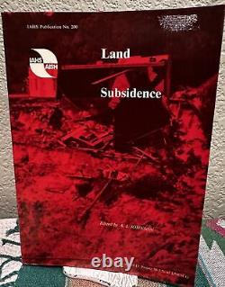 International Association of Hydrological Sciences / Land Subsidence 1st ed 1991