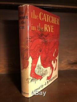 J. D. Salinger SIGNED FIRST EDITION Catcher in the Rye 1951
