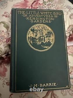 J M BARRIE / Little White Bird or Adventures In Kensington Gardens 1st Ed 1902