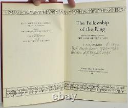 J R R Tolkien / Lord of the Rings-Trilogy (Fellowship ARC, others firsts)
