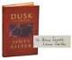 James Salter / Dusk And Other Stories Signed First Edition 1988 #198515