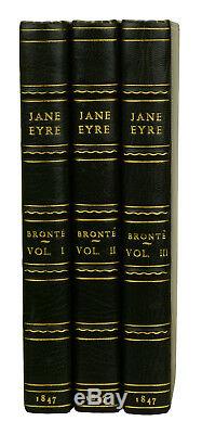 Jane Eyre by CHARLOTTE BRONTE First Edition 1st Printing 1847 Currer Bell