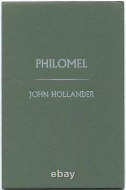 John HOLLANDER / Philomel 1st Edition 1968